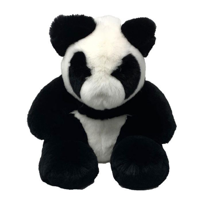 Soft Toy Panda noir blanc face Caresse Orylag 1