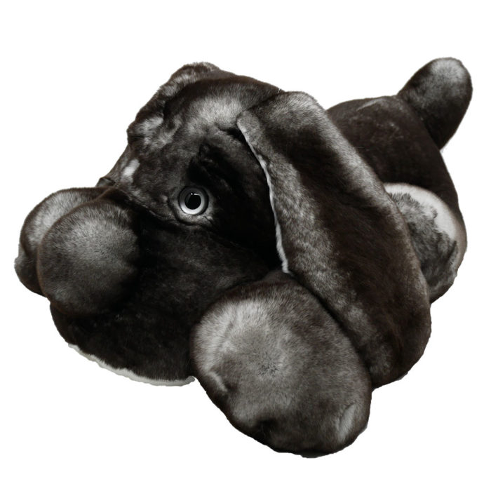 Soft Toy Buddy Sleeping Dog Grey XL Caresse Orylag 2