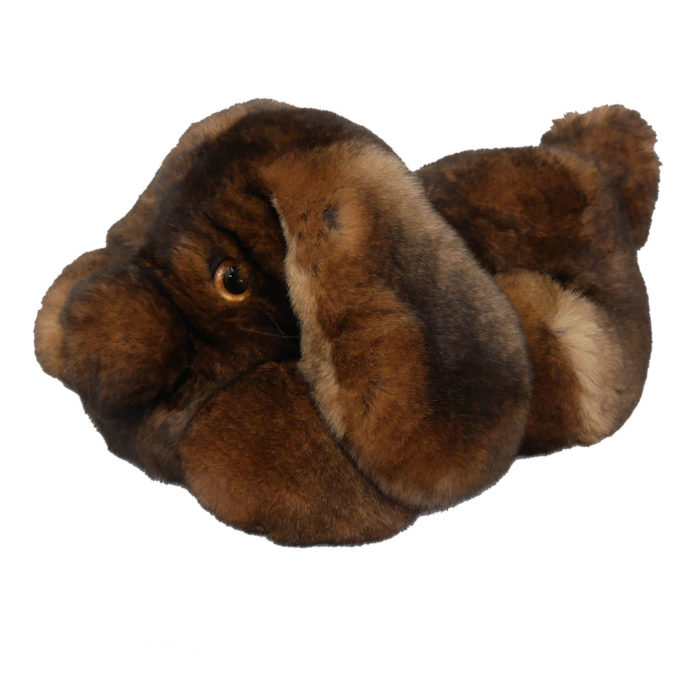 Soft Toy Buddy Sleeping Dog brown S Caresse Orylag 2