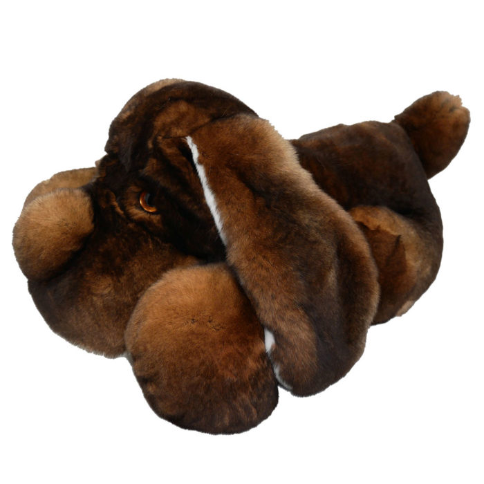Soft Toy Buddy Sleeping Dog brown XL Caresse Orylag 2