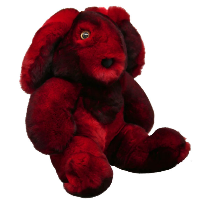 Rabbit Soft Toy Merlin Red S Caresse Orylag 2