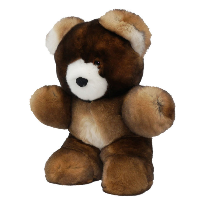 Peluche ours marron S Caresse Orylag 2
