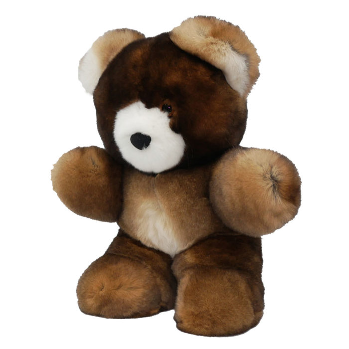 Peluche ours marron S Caresse Orylag 2