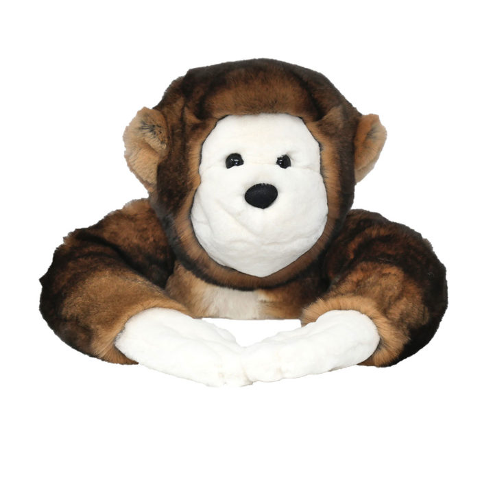Soft toy monkey Brown caresse orylag 2