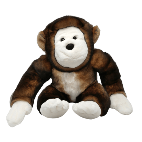 Soft toy monkey Brown face