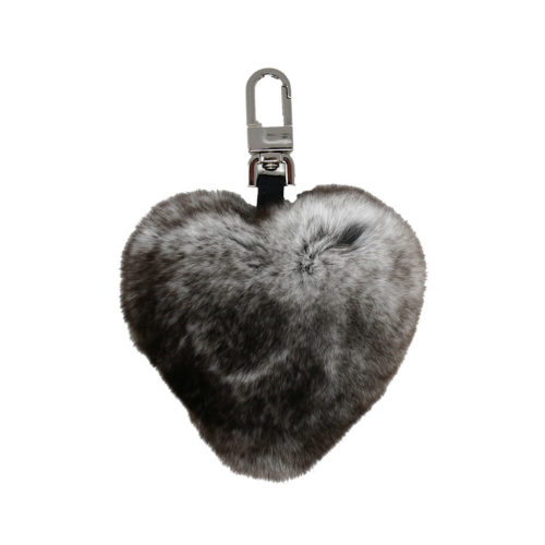 porte clés caresse cœur gris caresse orylag 1