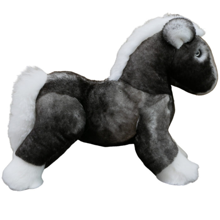 Soft toy Horse Profil Natural Grey