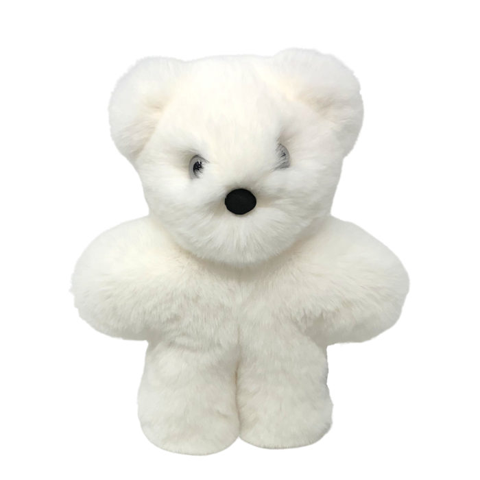 Soft Toy White Bear Cub