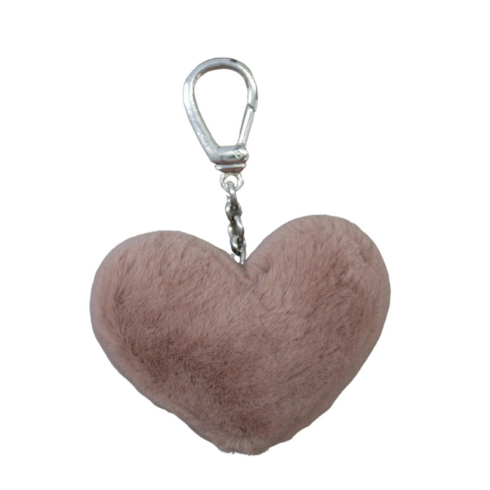 Keyholder Heart Vieux Rose Rasé